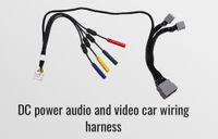 DC Power Audio e video Cablaggio dell'auto